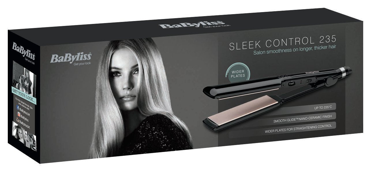 BaByliss Straight Control Hair Straightener — Radford Vac Centre